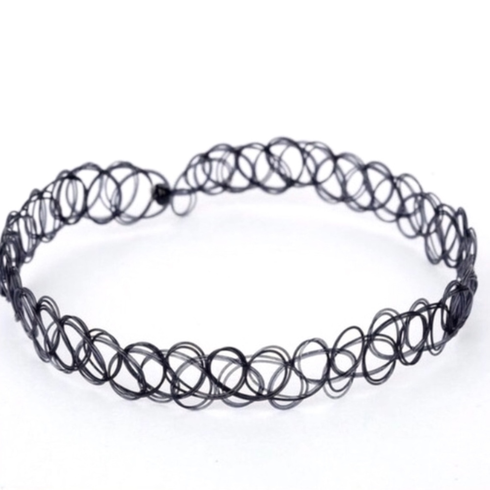 90s Tattoo Choker necklace - Picture 2 of 7